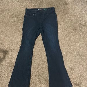 Style and Company, denim flare leg